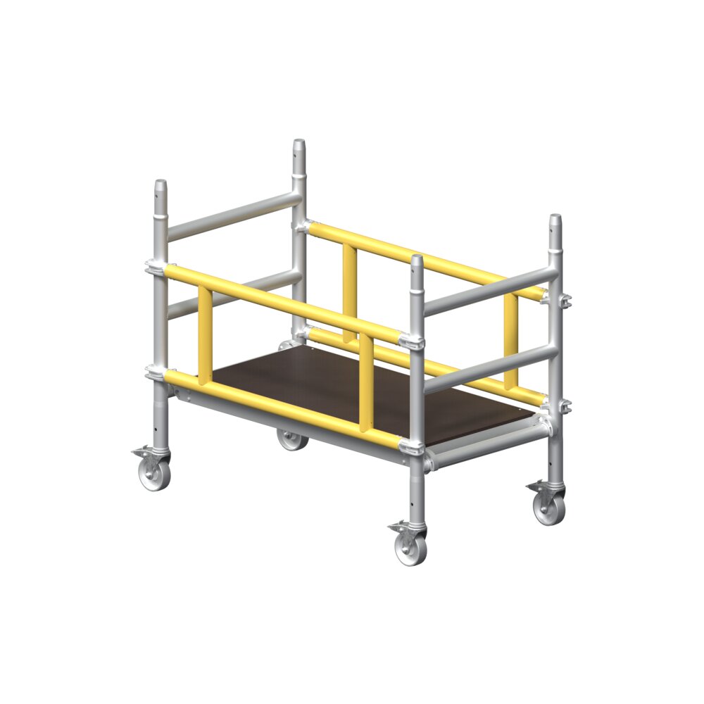Plate-forme d'assemblage mobile Munk de Günzburger Steigtechnik Plateforme de montage mobile Munk, de la catégorie des échelles à plateforme, référence 011315