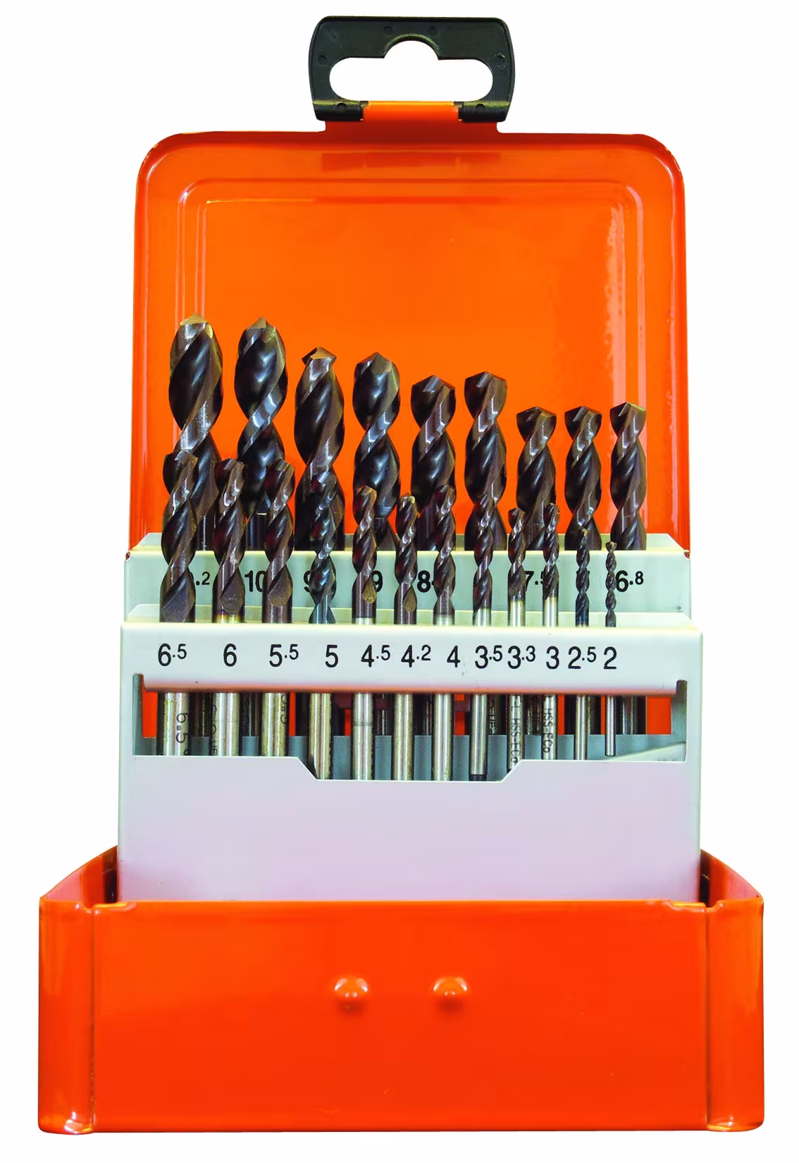 Casse-foret HSS-Co ATN UF-L DIN1897 21 pièces 2-10,2/0,5 mm, foret, réf. 60846
