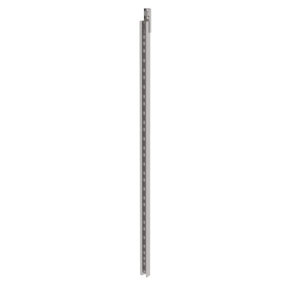 Binario anticaduta Munk con staffa di collegamento, acciaio inox, 1400 mm, di Günzburger Steigtechnik Binario anticaduta Munk con piastra di collegamento, acciaio inox, della categoria anticaduta, numero articolo 077550