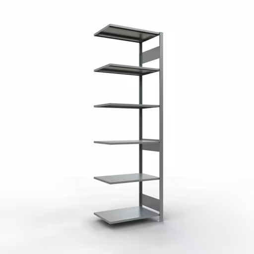 Immagine del prodotto n. 13 dell'articolo scaffale aggiuntivo, scaffale, sistema a innesto MULTIplus150, 2500 x 750 x 500 mm, 6 ripiani, zincato dalla gamma di prodotti del sistema a innesto della marca Schulte Lagertechnik