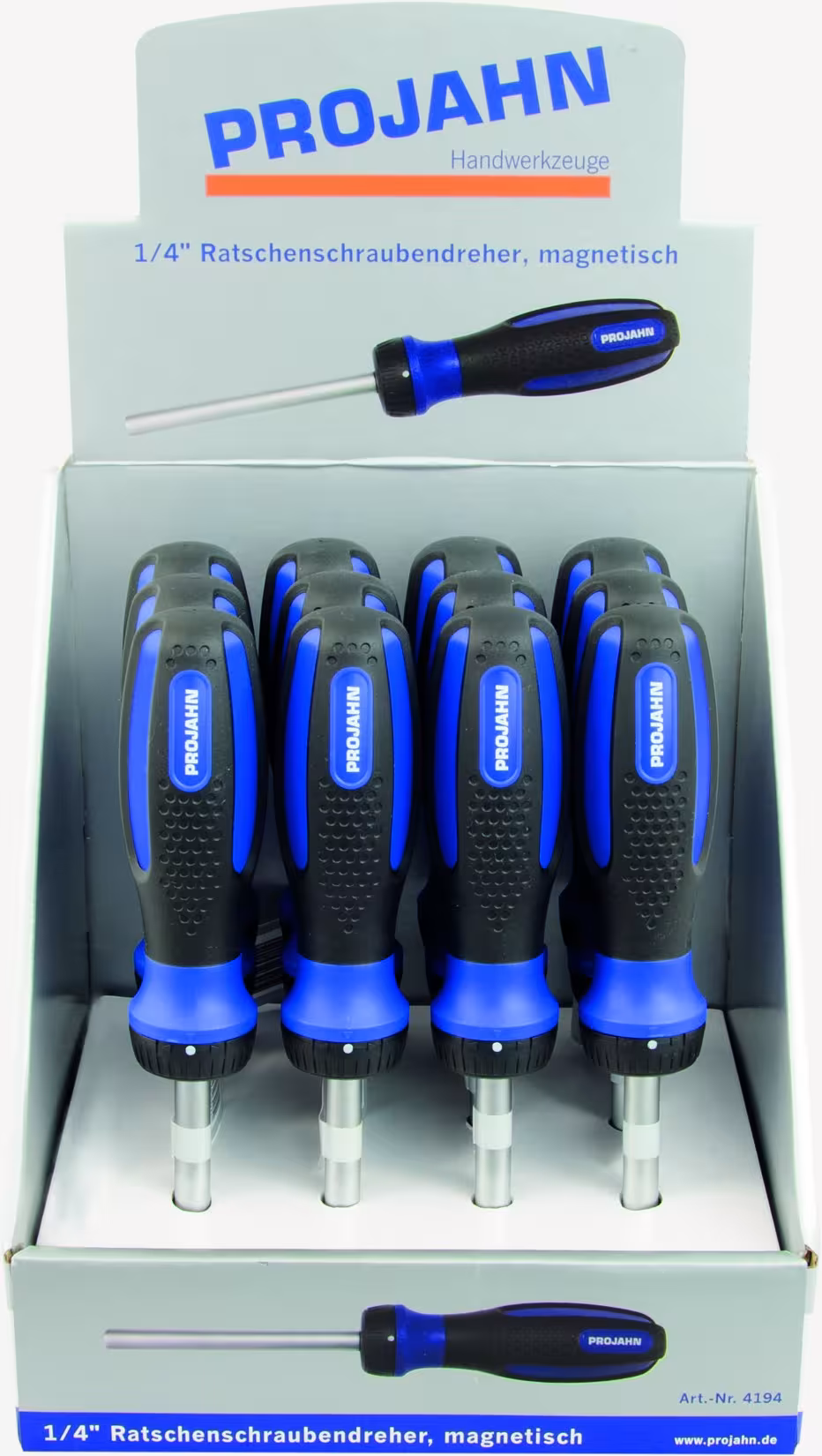 Cacciavite a cricchetto magnetico 6.3 della marca PROJAHN della categoria inserti e portainserti