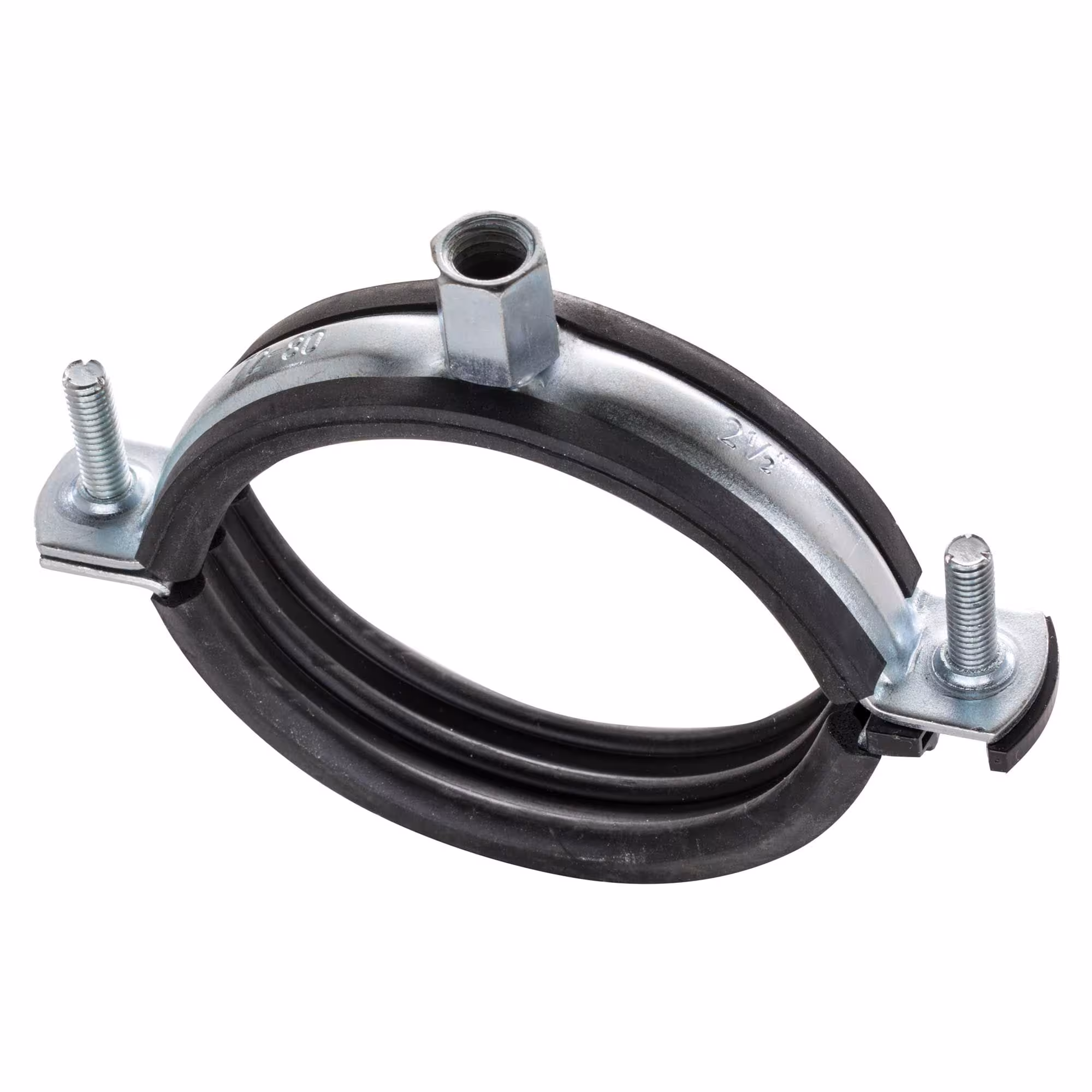 Fascetta per tubi a vite Fixotec, due fascette per tubi a vite, articolo n. 203998