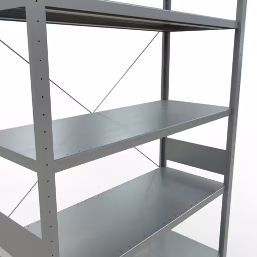 Figure n° 12 de l'article étagère de base du système enfichable 3000x1300x500 mm, type 250 kg, galvanisée du groupe de produits du système enfichable de la marque Schulte Lagertechnik