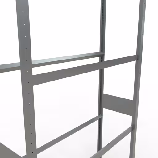 Scaffalatura base, scaffalatura per ruote/pneumatici, 2750 x 1200 x 400 mm (AxLxP), zincata, 4 livelli di stoccaggio con carico del ripiano di 150 kg per livello della categoria stoccaggio ricambi auto con GTIN 4058255010370 Scaffale base, portaruote/pneumatici, 2750 x 1200 x 400 mm (AxLxP), zincato, 4 livelli di stoccaggio con carico scomparto di 150 kg per livello della marca Schulte Lagertechnik dal programma di scaffalature a scaffali