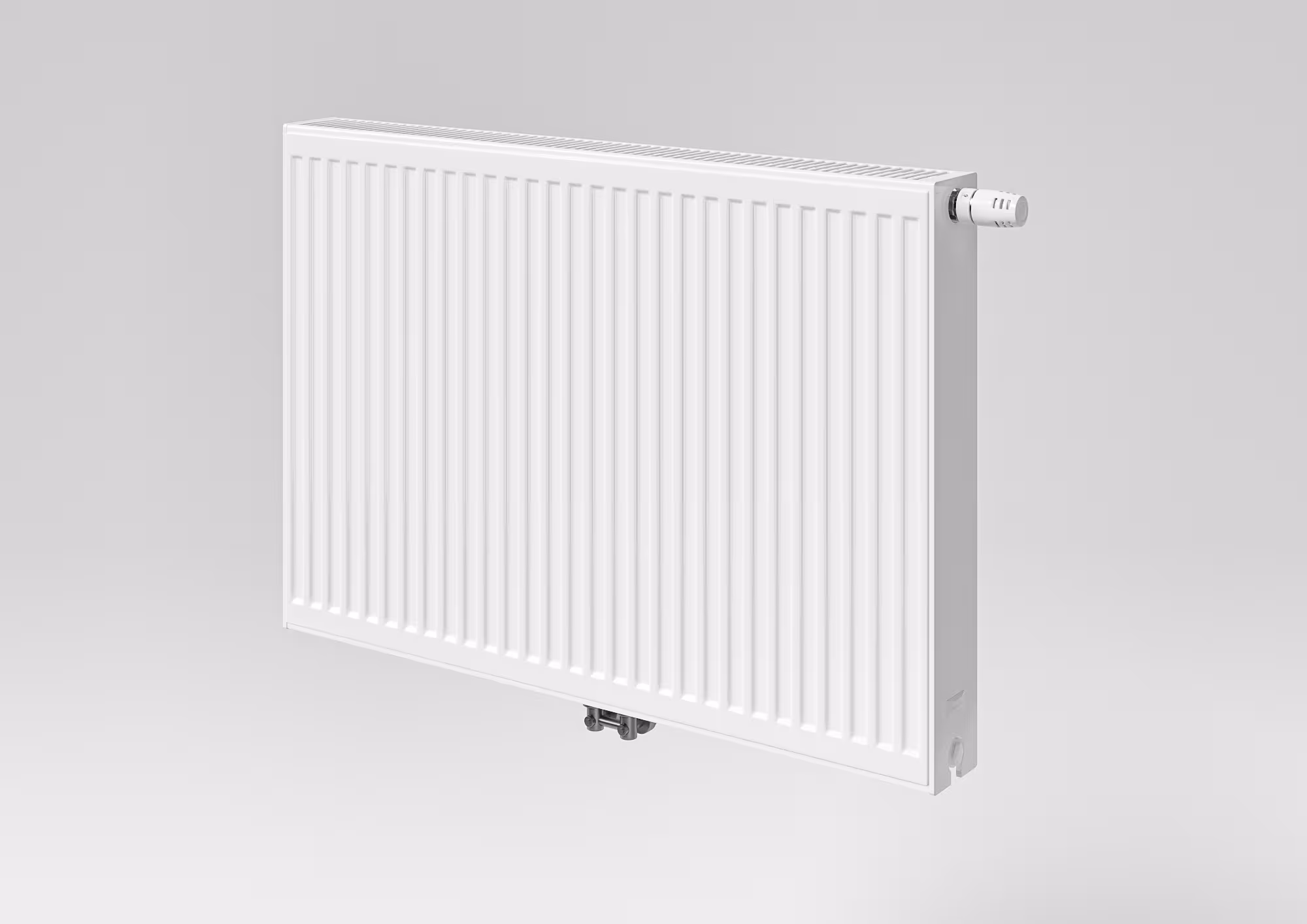 Zusatzbild 2581611 Robinet de radiateur plat PURMO Compact M Flex type 11 BH 300 BL 400