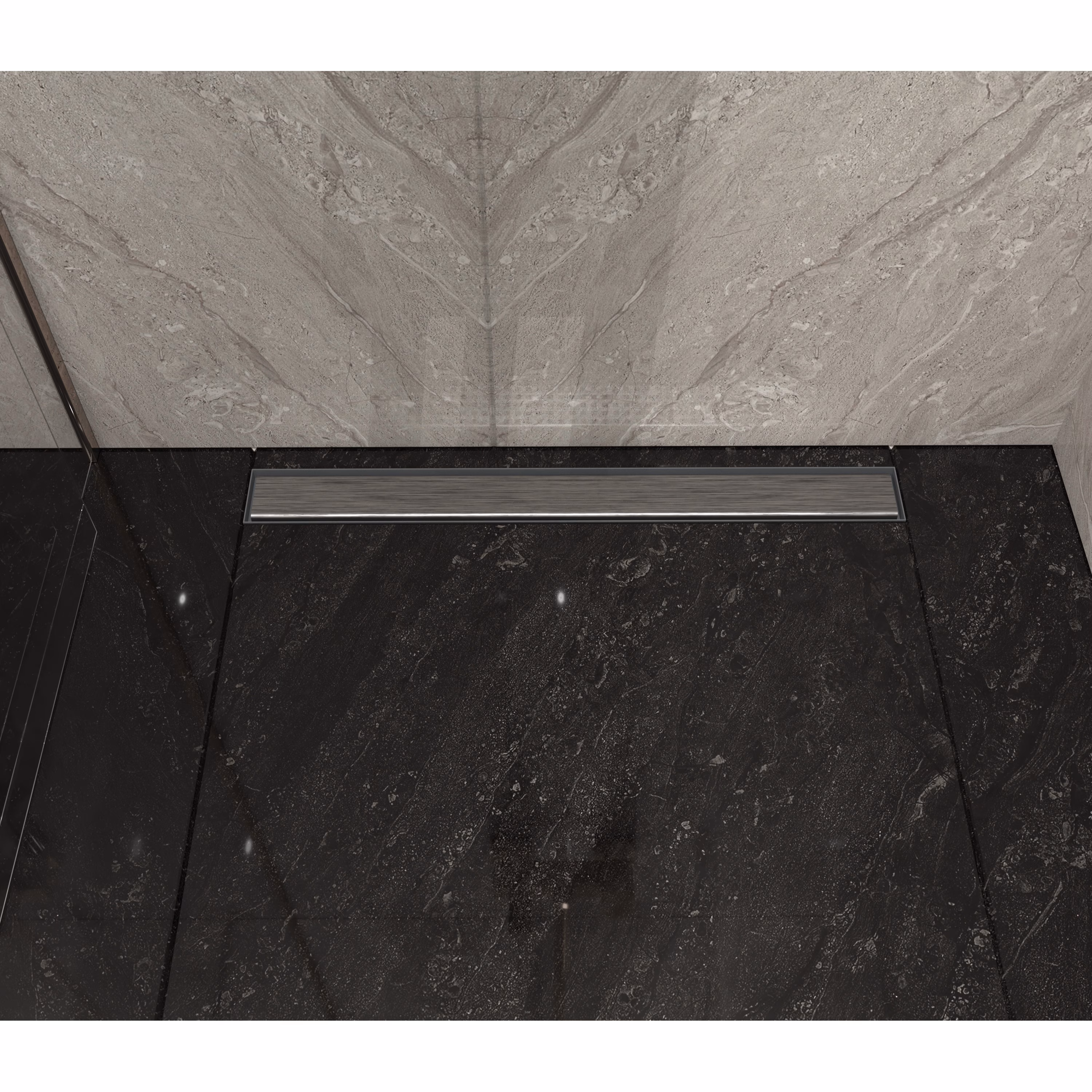 MERT Duschrinne Linear Edelstahl, gebürstet aus der Kategorie Bodenabläufe mit der Teilenummer DU-PLD-30