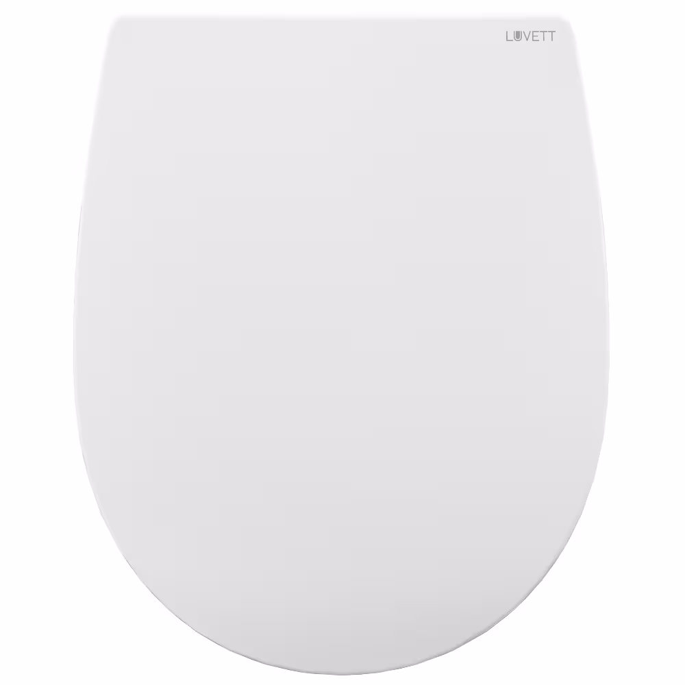 Figure n°11 de l'article abattant WC C100 ovale blanc avec mécanisme soft-close (montage universel) du groupe de produits équipements de salle de bain & sanitaires de la marque LUVETT