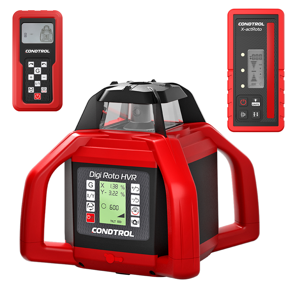 Rotationslaser mit digitaler Neigung Digi Roto HVR aus der Kategorie Rotationslaser mit der Teilenummer 7-2-096