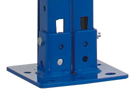 Piastra di base per montanti S635-B20 e S645-B25 Spessore 8 mm