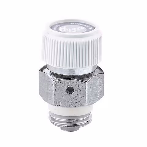 Vannes de ventilation hygroscopiques, ensemble radiateur et connexions