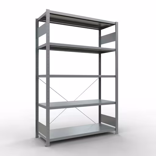 Scaffale base con sistema a innesto 2000x1300x500 mm, tipo 250 kg, zincato della marca Schulte Lagertechnik dalla gamma di prodotti del sistema a innesto