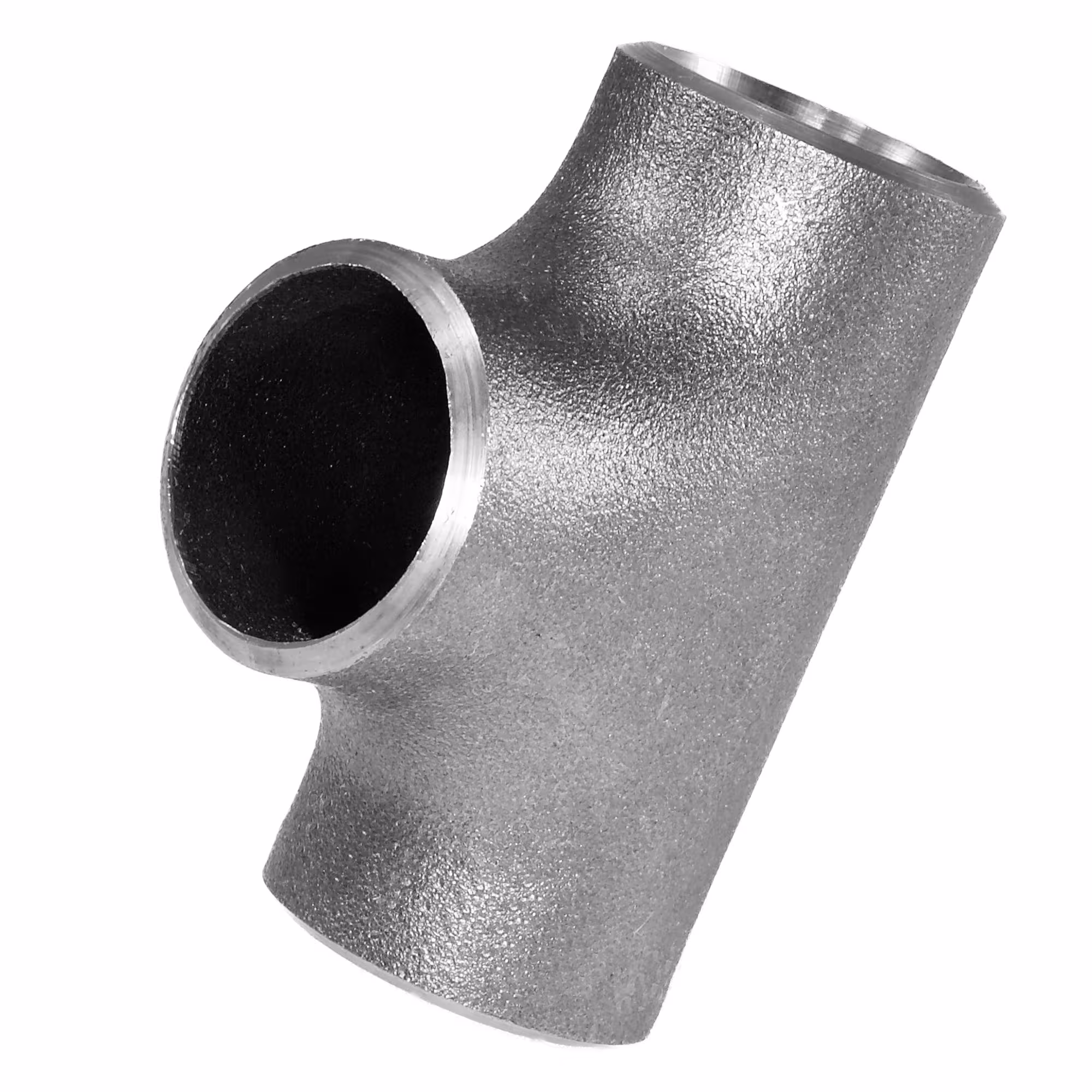 Pièce en T à souder 33,7 mm 1 pouce DN 25 noir d'Atusa Pièces en T à souder brillantes, raccords à souder noirs, réf. CTDXXX33