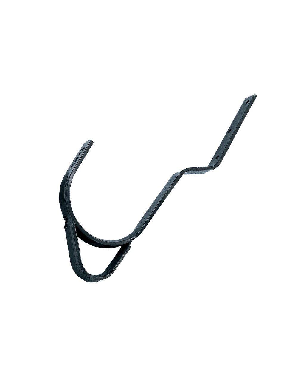 Ganci per tetti Munk per tegole e tegole autobloccanti, verniciati a polvere grigio antracite RAL 7016, di Günzburger Steigtechnik Ganci per tetti Munk per tegole e tegole autobloccanti della categoria accessori e ricambi per attrezzature di accesso con numero di articolo 011159