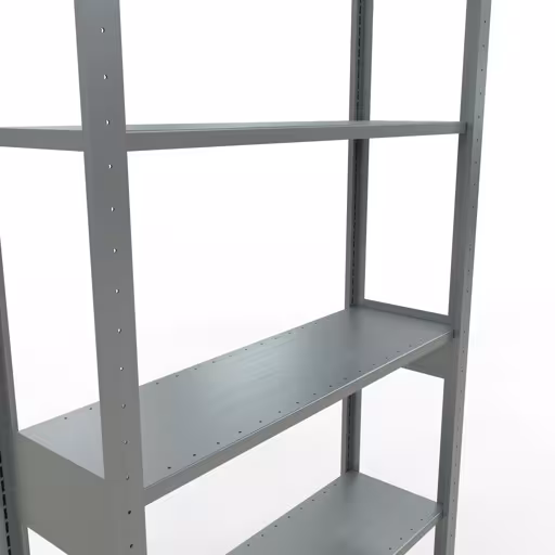 Étagère de base, étagère, système enfichable MULTIplus150, 2500 x 1000 x 300 mm, 6 étagères, galvanisée de la marque Schulte Lagertechnik de la gamme de produits du système enfichable
