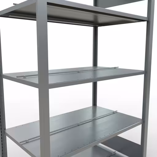 Figura n. 8 dell'articolo scaffale base, scaffale per ufficio, sistema a innesto MULTIplus150, 1800 x 1000 x 600 mm, 5 ripiani, zincato, del gruppo di prodotti scaffali per ufficio della marca Schulte Lagertechnik
