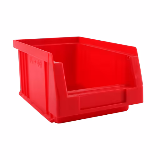 Contenitore aperto, PxLxA 164x105x75 mm, rosso, polipropilene di Schulte Lagertechnik dalla categoria scaffali