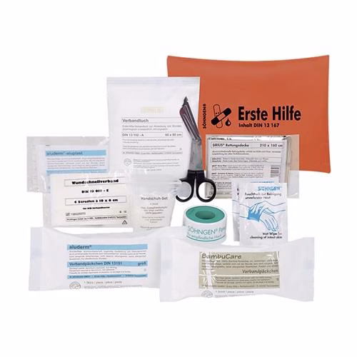 Borsa di pronto soccorso, dimensioni approssimative 270 x 170 x 370 cm, colore arancione, della categoria Söhngen, codice articolo 8000101360