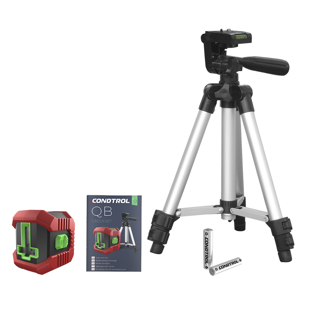 Set laser a linee incrociate QB Green del marchio Condtrol Laser a linee incrociate QB Green Set della categoria laser a linee incrociate con codice articolo 1-2-438