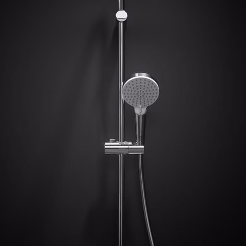 Detailbild 3980845 Hansgrohe Douchette à main CROMETTA VARIO DN 15 EcoSmart faible débit 6 l/min blanc/chrome