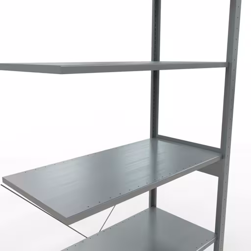 Figure n° 8 de l'article étagères complémentaires, étagères, système enfichable MULTIplus85, 2500 x 1000 x 500 mm, 6 étagères, galvanisées du groupe de produits système enfichable de la marque Schulte Lagertechnik