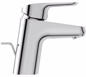 IS Ceraflex 5 l/min BlueStart miscelatore per lavabo con scarico a ribalta 101 mm proiezione cromo