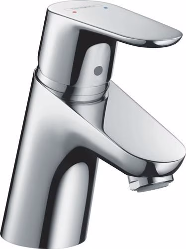 Detailbild 4032158 Hansgrohe Einhebel-Waschtischmischer FOCUS 70 Nennweite 15 mit Zugstangen-Ablaufgarnitur 1 1/4 Zoll chrom