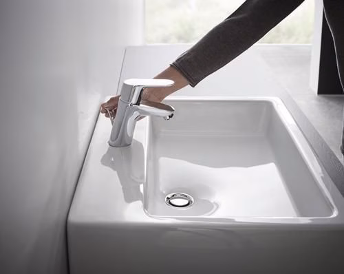 Hansgrohe miscelatore monocomando per lavabo FOCUS 70 larghezza nominale 15 con scarico pop-up da 1 1/4 di pollice cromo