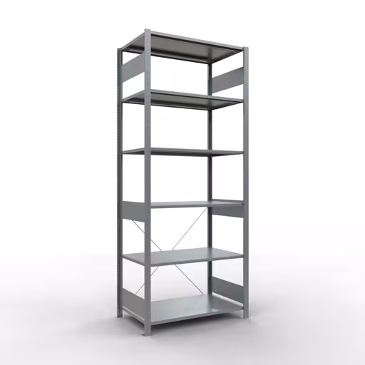 Figure n° 12 de l'article étagère de base, système d'étagères enfichables MULTIplus150, 2500 x 1000 x 600 mm, 6 étagères, galvanisées du groupe de produits système enfichable de la marque Schulte Lagertechnik