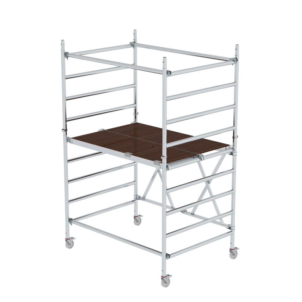 Ponteggio pieghevole Munk con unità di estensione della categoria Ponteggi pieghevoli con numero di articolo 115701