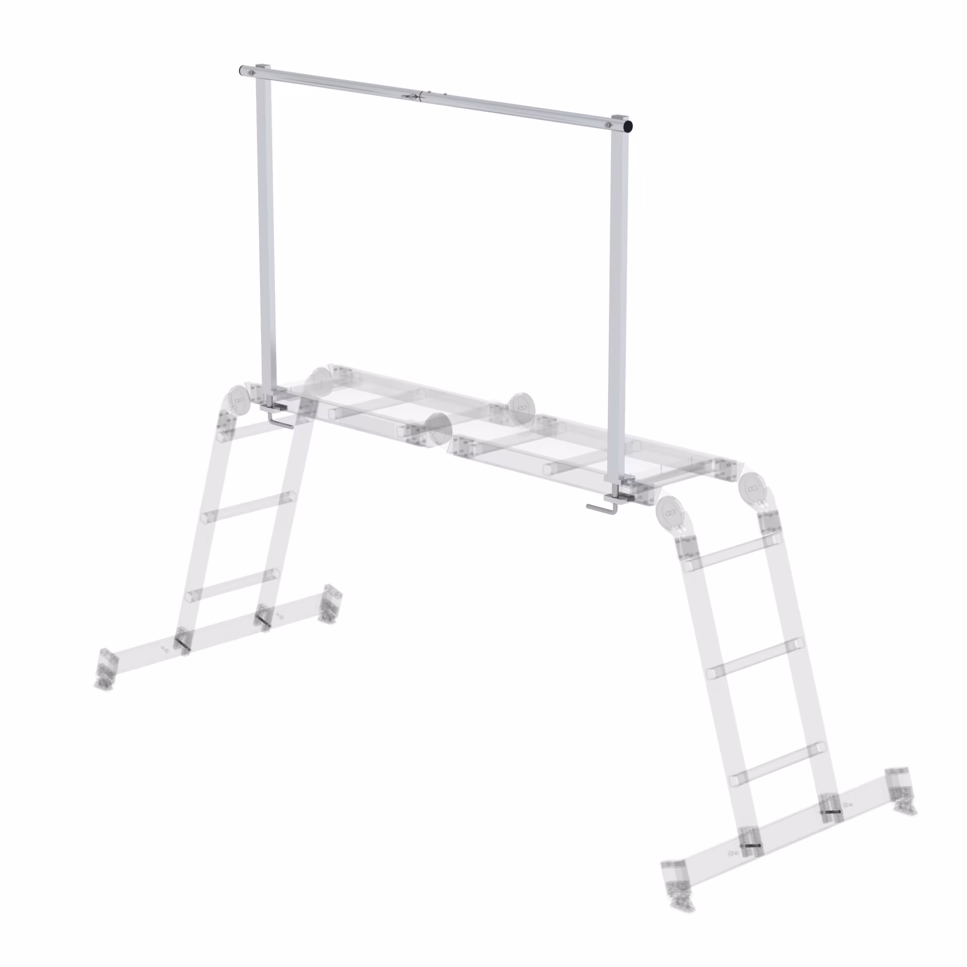 Munk Aluminium-Geländer anklemmbar für Bestell-Nr. 031310, 031312 und 031314 von der Marke Munk mit der GTIN 4031405303058 bei qpool24 kaufen