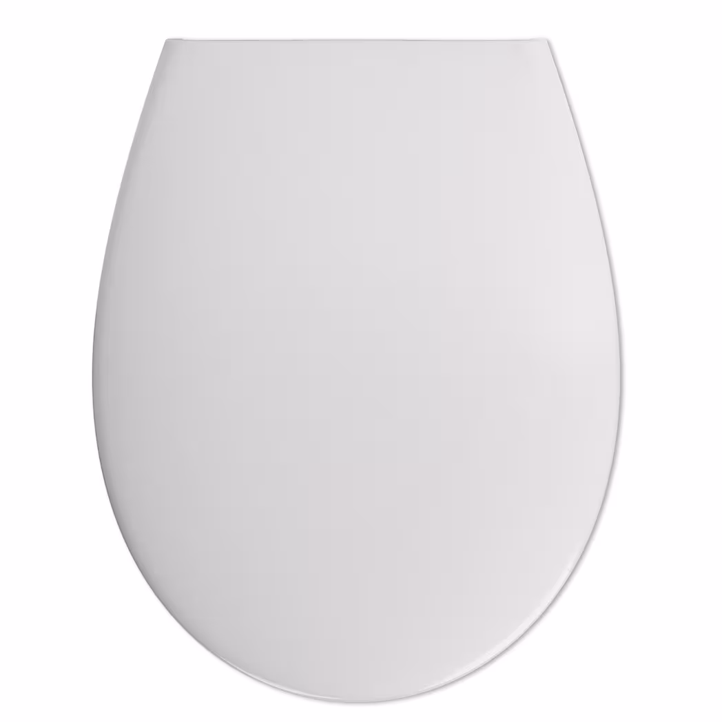 Sedile WC C290 ovale bianco con meccanismo soft-close - il classico di LUVETT con articolo n. 544007