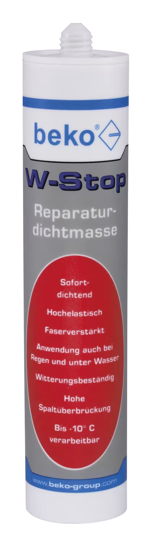 Sigillante per riparazioni W-Stop 310 ml grigio dalla categoria sigillanti con articolo n. 237 1 310