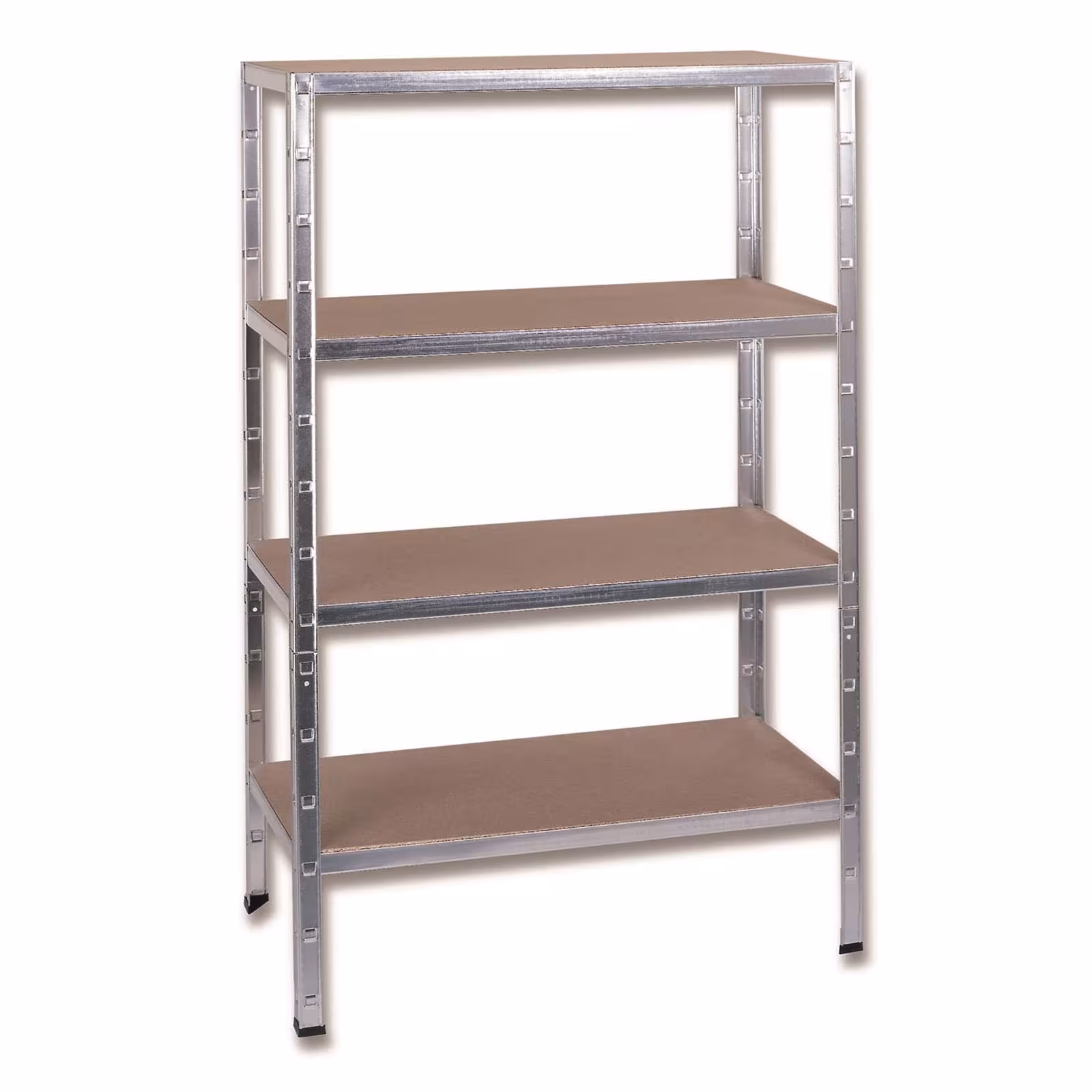 Scaffale per carichi pesanti SCHULTE Regalwelt con 4 ripiani in legno, 180x120x40 (AxLxP) zincato di Schulte Regalwelt con l'articolo n. R7113-04-02