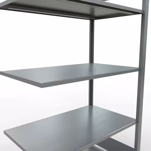 Immagine del prodotto n. 6 dell'articolo Ripiano aggiuntivo, sistema a innesto per ripiani MULTIplus150, 2000 x 1000 x 600 mm, 5 ripiani, zincato della gamma di prodotti per sistemi a innesto della marca Schulte Lagertechnik