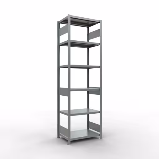 Figure n° 13 de l'article étagère de base, système d'étagères enfichables MULTIplus250, 2500 x 750 x 500 mm, 6 étagères, galvanisées du groupe de produits système enfichable de Schulte Lagertechnik