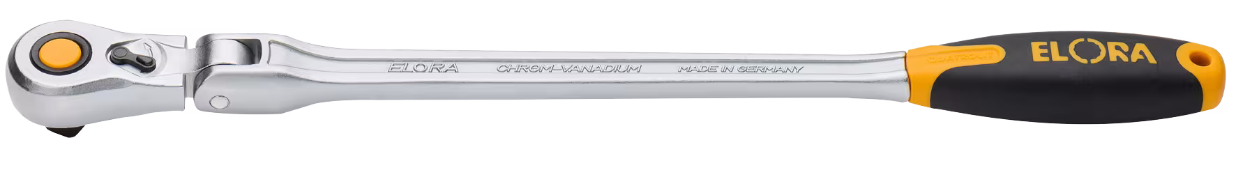 Cliquet réversible à levier avec articulation 1/2", extra long, ELORA-770-L115GF de la gamme de clés à douille 1/2" catégorie avec le réf. 0770001042100