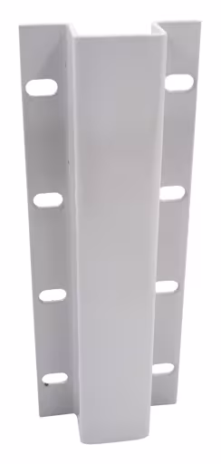 Pièce d'accouplement pour 4 profilés en T, gris clair RAL 7035 de Schulte Lagertechnik Pièce de couplage pour 4 profilés en T, gris clair RAL 7035, accessoires, réf. 30349