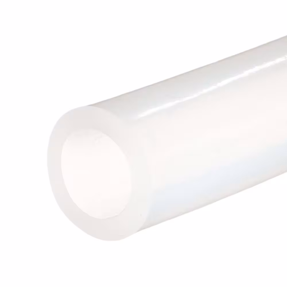 Tubo per latte in silicone 2 x 4 mm trasparente per alimenti FDA 0,60 bar - rotolo da 25 m della marca DEINSCHLAUCH24 dalla gamma tubi tecnici