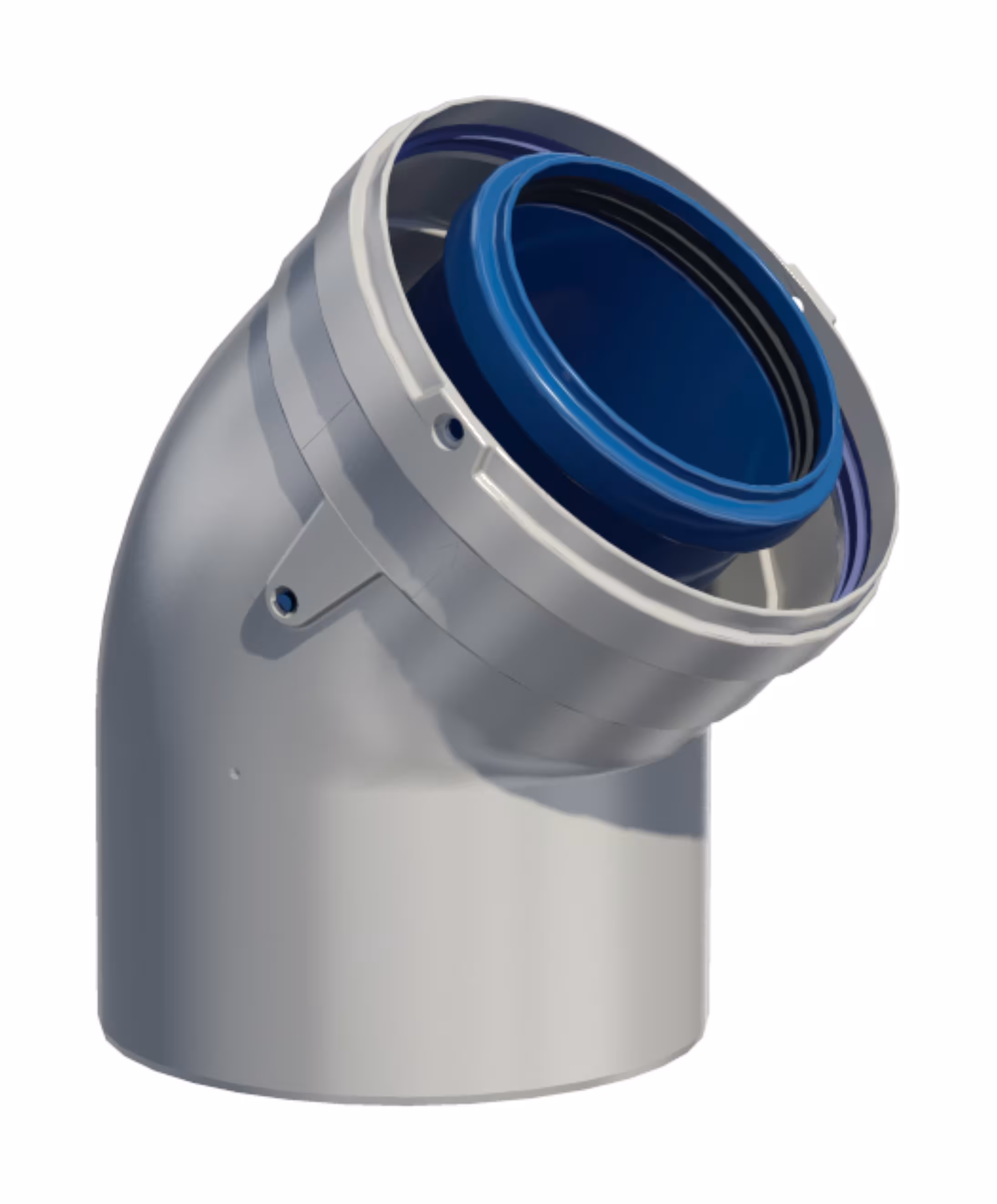 Gomito CB AZ D 110/150 45° della categoria sistema di scarico in plastica con articolo n. 762116