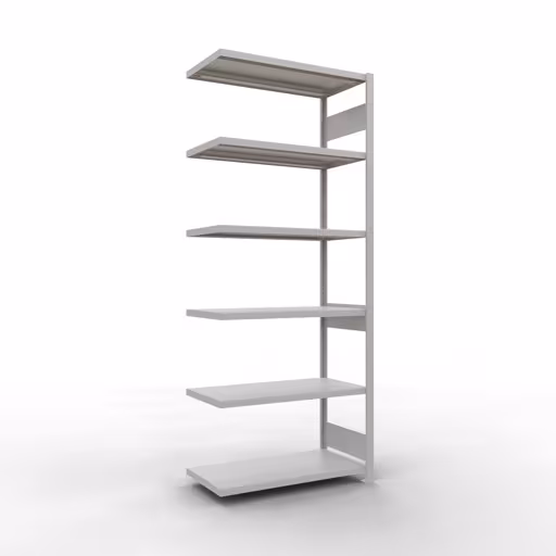 Figure n° 15 de l'article, système d'étagères enfichables MULTIplus330, 2500 x 1000 x 500 mm, 6 étagères, RAL 7035 gris clair du groupe de produits système enfichable de Schulte Lagertechnik