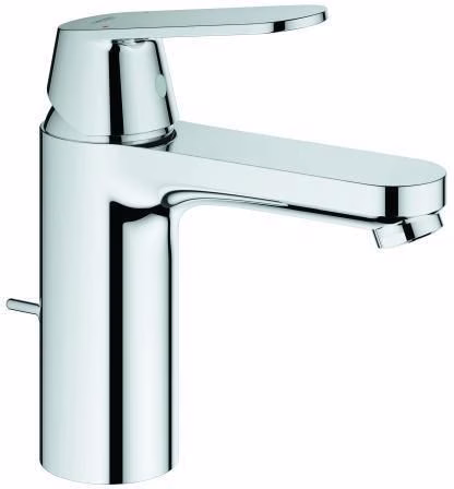 GROHE Einhand-Waschtischbatterie Eurosmart C 23325 mittelhoch Zugstangen-Ablaufgarnitur chrom von der Marke Waschtischarmaturen GROHE Einhand-Waschtischbatterie Eurosmart C 23325 mittelhoch Zugstangen-Ablaufgarnitur chrom aus der Kategorie Waschtischarmaturen mit der Teilenummer 6000516553