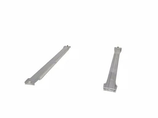 Supports de profondeur avec languette surélevée, pour rayonnages à palettes d'une profondeur de cadre de 800 mm, galvanisés, accessoires, réf. 16141-55-N