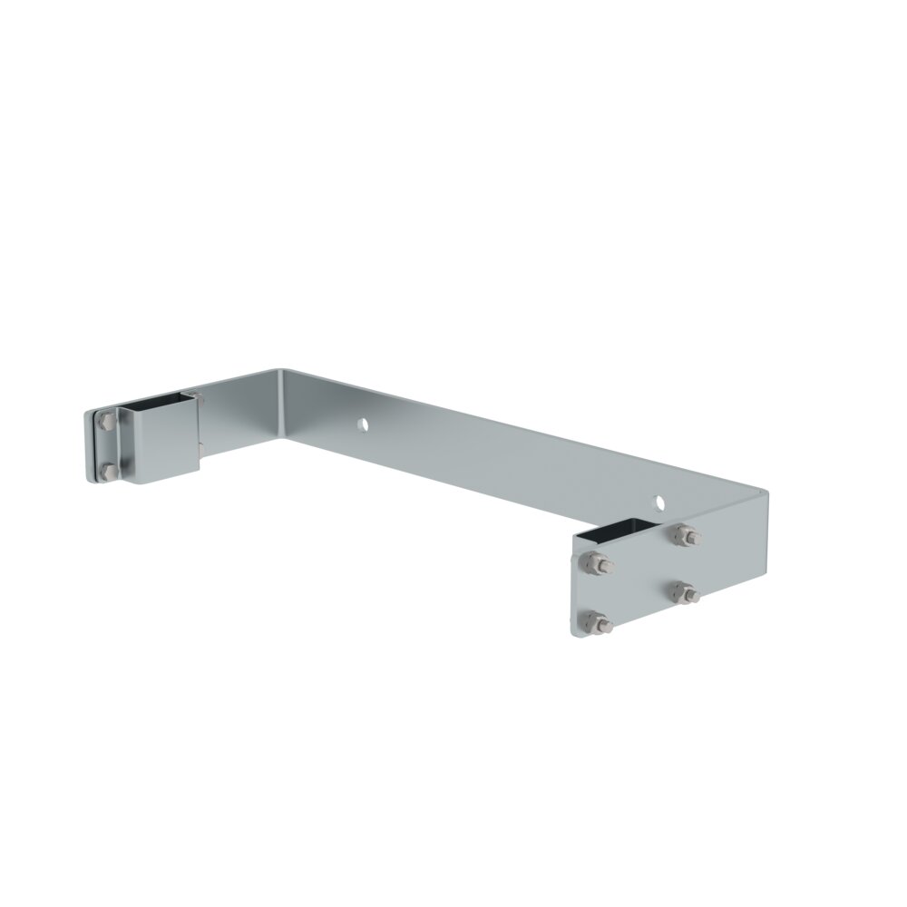 Supporto da parete Munk con cavallotto a U, rigido, distanza dalla parete 150 mm di Günzburger Steigtechnik Supporto da parete Munk a forma di U, rigido, dalla categoria accessori e ricambi per attrezzature di accesso, numero articolo 063257