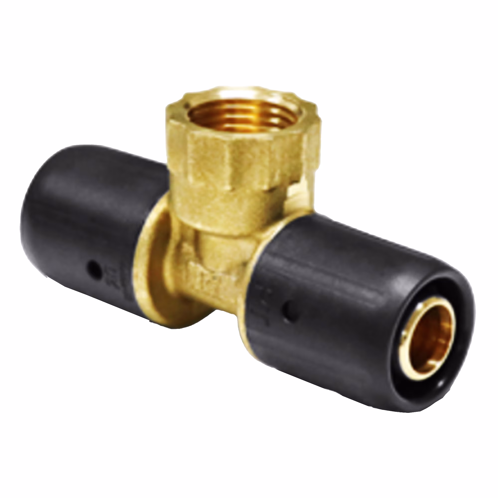 Raccord instantané Pipetec en T avec filetage intérieur de la catégorie raccords instantanés avec le numéro de pièce SPTI160416