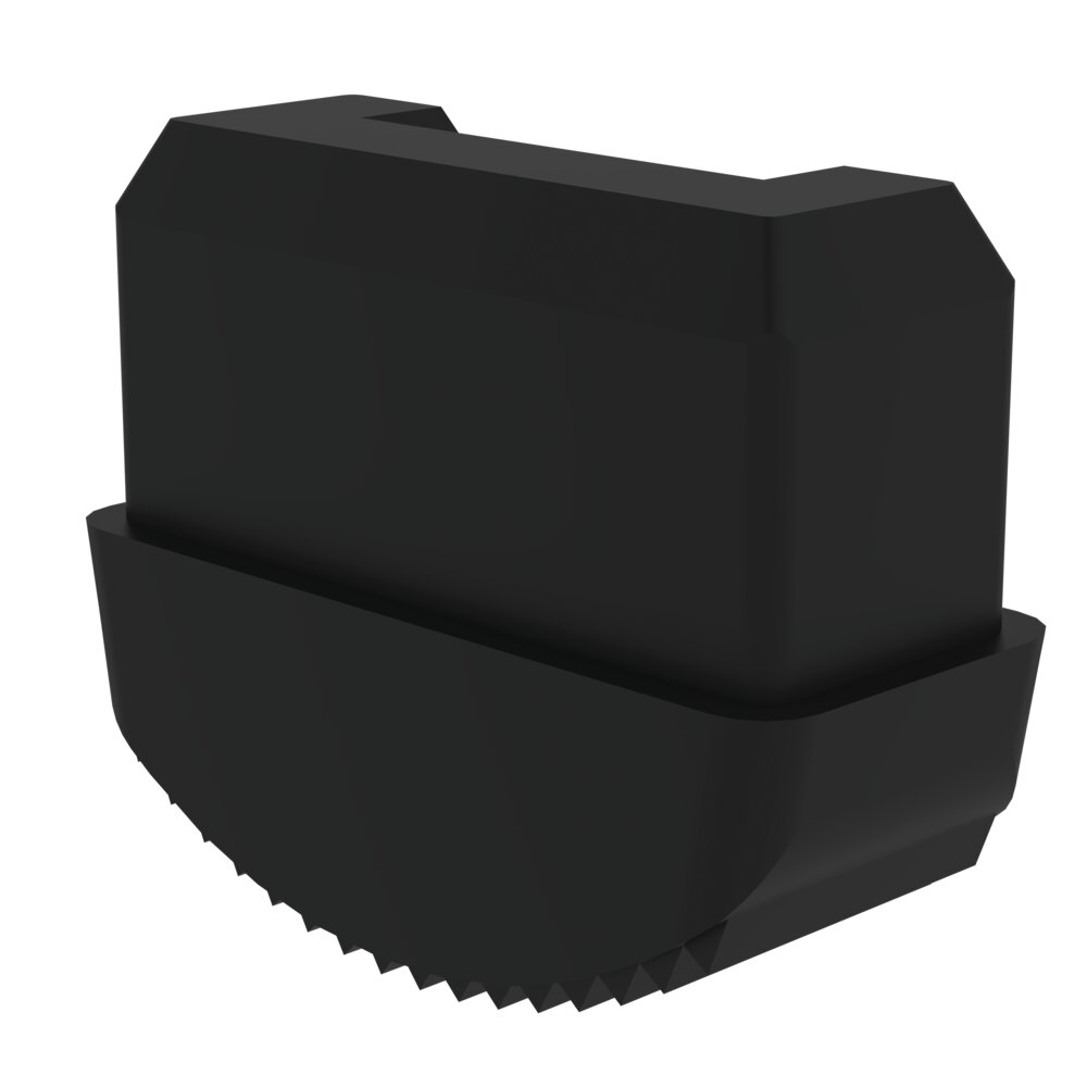 Munk Innenschuh für Podesttreppe für Holmmaß 57x24 mm