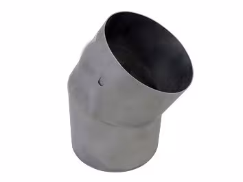 Coude EW à simple paroi 30° D300 fixe de la catégorie système d'échappement en acier inoxydable à simple paroi avec réf. 670707