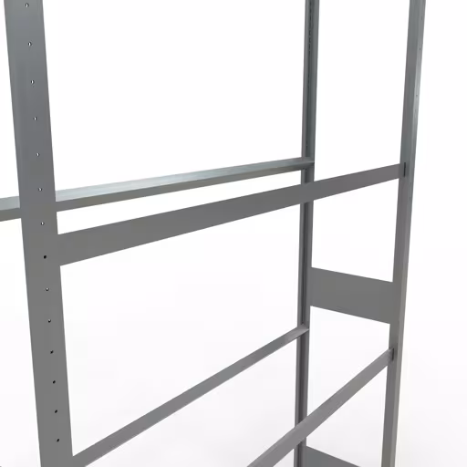 Scaffale base, portaruote/pneumatici, 2750 x 1500 x 400 mm (AxLxP), zincato, 4 livelli di stoccaggio con carico dello scomparto di 150 kg per livello di Schulte Lagertechnik della categoria scaffali