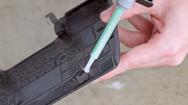 Adesivo bicomponente PE/PP Maxbond PEPP 50 g, incl. 3 miscelatori obbligatori, in cartone blisterato Person, Leichtmetallfelge, Transport, Fahrzeug, Rad