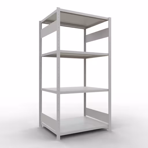 Figure n° 15 de l'article étagère de base, système d'étagères enfichables MULTIplus330, 2000 x 1000 x 800 mm, 5 étagères, gris clair RAL 7035 du groupe de produits système enfichable de Schulte Lagertechnik
