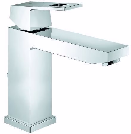 Miscelatore monocomando per lavabo GROHE Eurocube 23445, altezza media, cromato, della categoria miscelatori per lavabo con codice articolo 6000516967